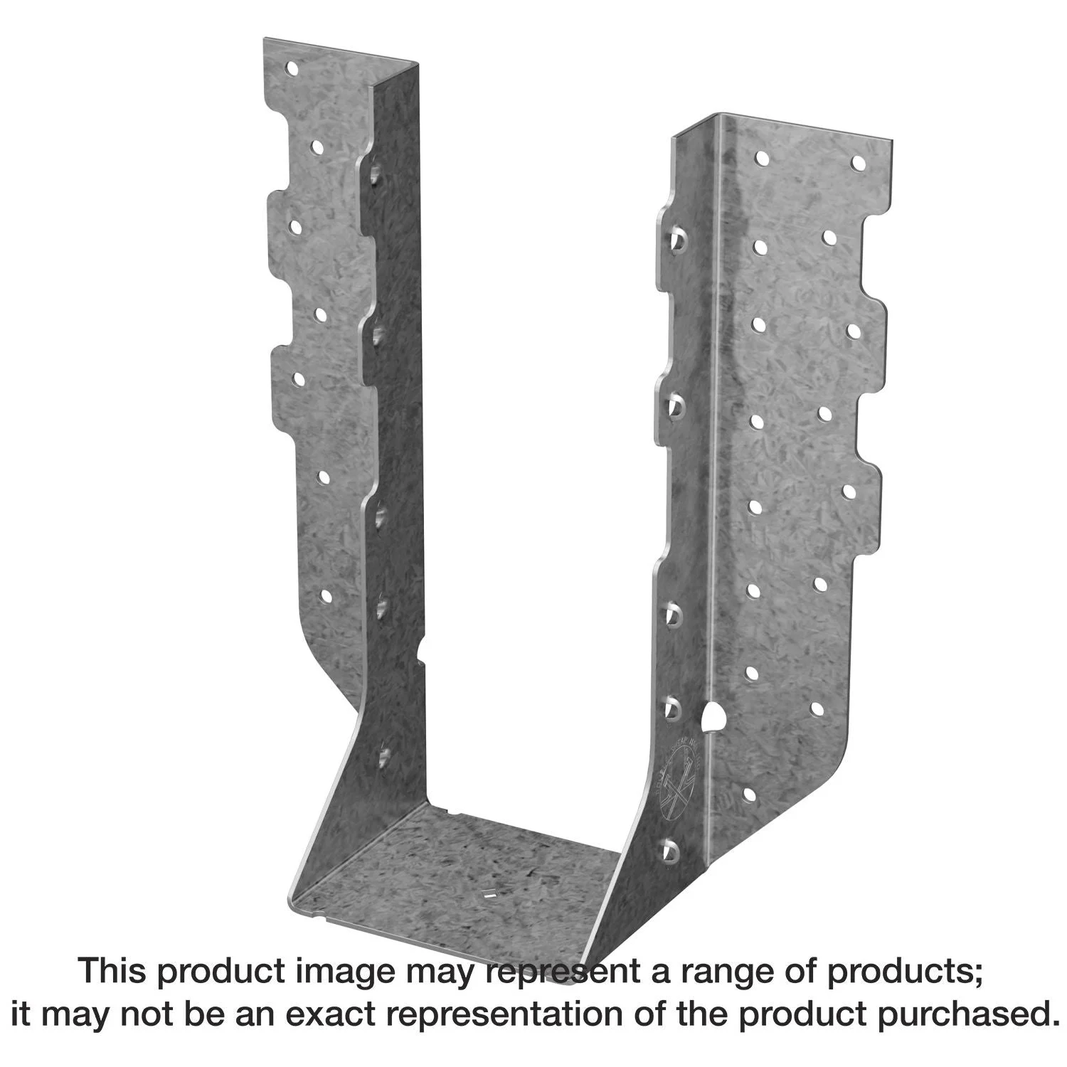 Simpson Strong-Tie HHUS28-2 HHUS 7-1/4-in. Galvanized Face-Mount Joist Hanger for Double 2x Truss