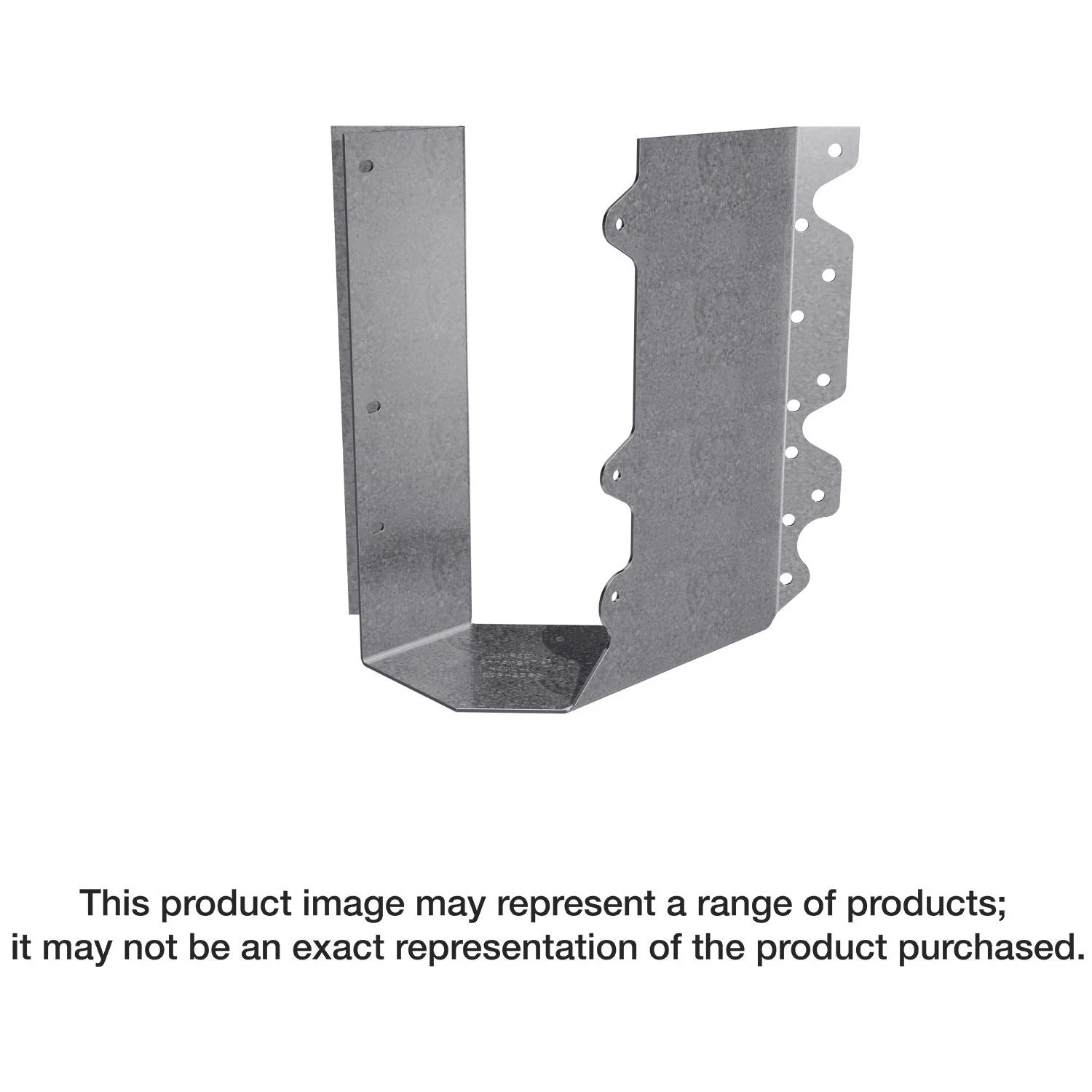 Simpson Strong-Tie HSUL26-2 HSUL Galvanized Joist Hanger for Double 2x6, Skewed Left