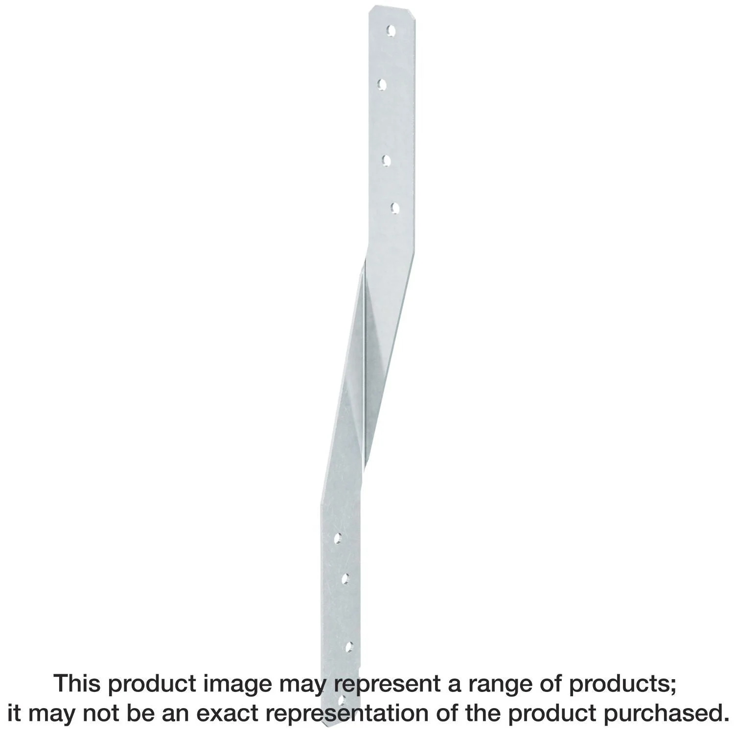 Simpson Strong-Tie HTSQ16SS-SDS HTSQ 16-in. 14-Gauge Stainless Steel Heavy Twist Strap with Screws