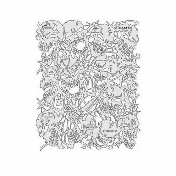 ANEST IWATA Artool? FH-SK19SP Return of Skullmaster Series Lucky 13 Freehand Air