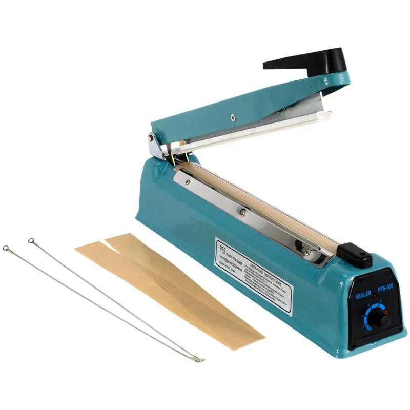 16 in.Hand Impulse Sealer Heat Seal Machine Free Element Grip PFS16