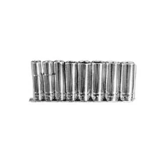 8 Piece 1/4 in  Drive Metric Deep Socket Set