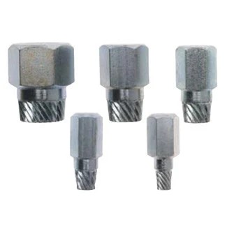 5pc Iron Pipe Extractor Set (1/8 in - 3/4 in )