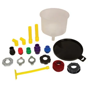 Lisle Spill-Free Funnel, 18 Pc. with VW Adapter 24780