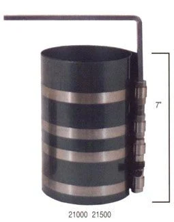 Ring Compressor. Range 3-1/2 in to 7 in . Height: 7 in