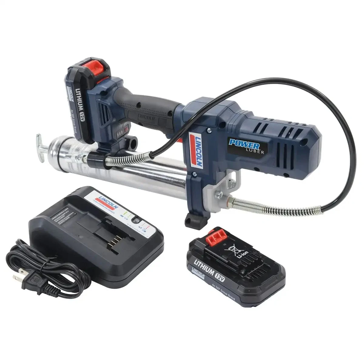 12V Lithium ion PowerLuber Kit with 2 Batteries