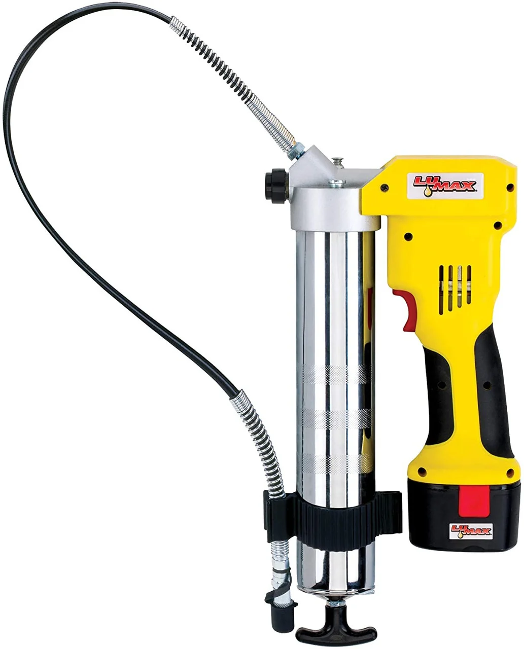 Handy Luber, 12V Cordless Grease Gun with 2 Batteries, 7000 PSI