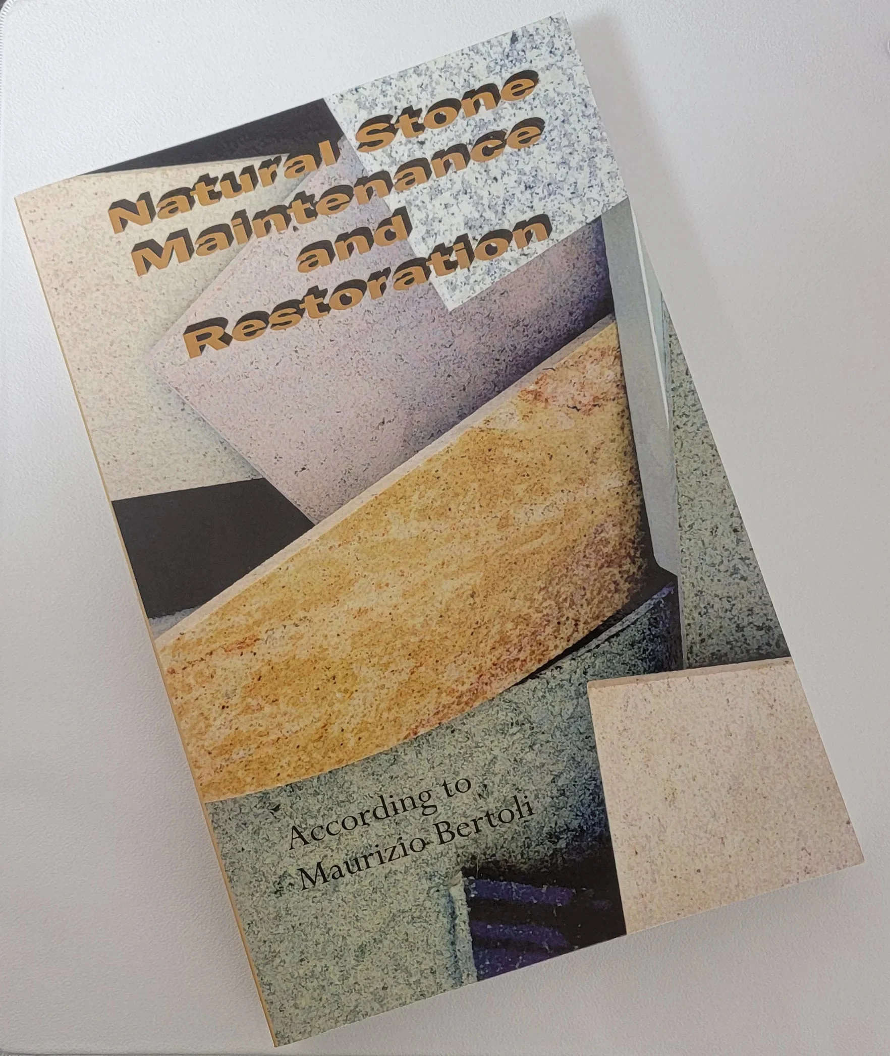 MB Stone Natural Stone Maintenance and Restoration Book