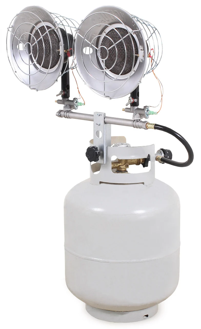 Mi-T-M MH-0030-IM10 Propane Radiant Heaters, Propane Tank-Top Radiant Heater