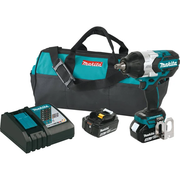 18V LXT? Li-Ion Brushless High Torque 1/2" Impact Wrench Kit
