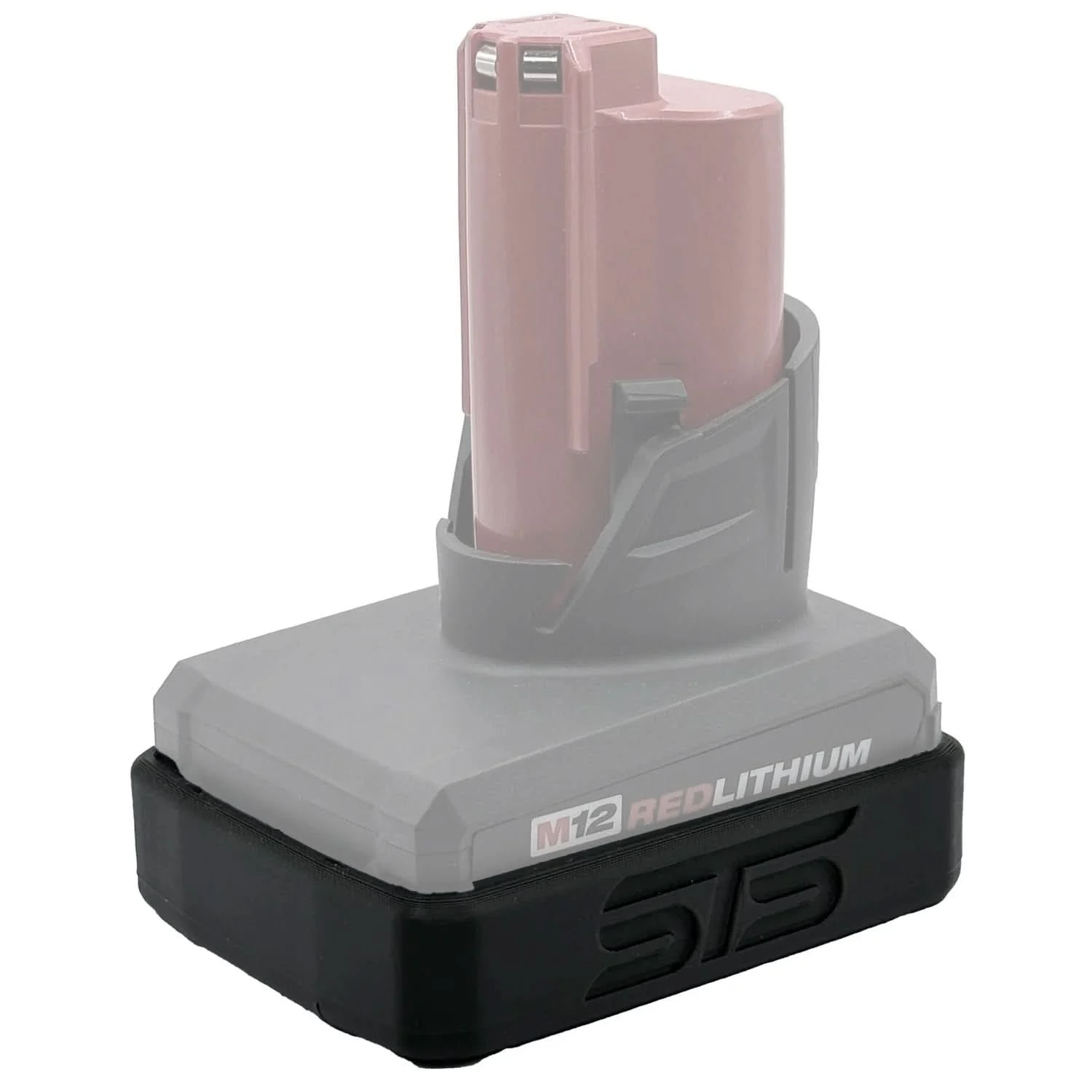STS Auto Design MW12H5 Milwaukee M12 Hi-Output 5.0Ah Magnetic Battery Cover