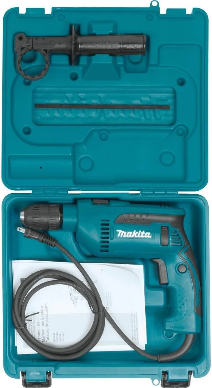 Makita 9/16 in Hammer Drill HP1500 (Discontinued) Replaced by HP1641K