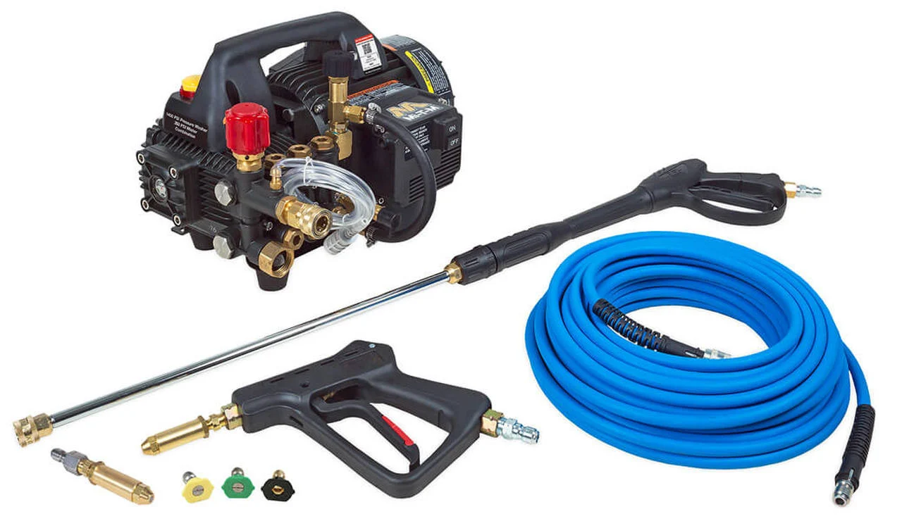 Electric 1400 psi Direct Drive Residential Pressure Washer Combo CM-1400-1MEH-M