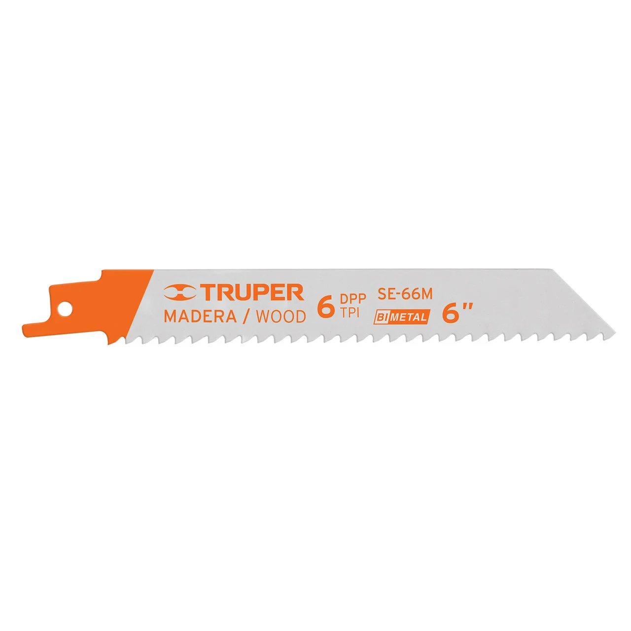 Truper 6" 6 TPI Reciprocating Saw Blade (2pc) #10787-2 Pack
