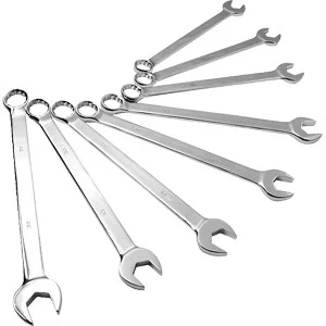8 Piece Metric Full Polish V-Groove Wrench Set SUN9919M