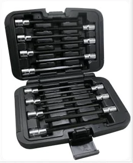 Durston Manufacturing Co HXL100 Extra Long Hex and Ball Hex Driver Set - 14 Piec