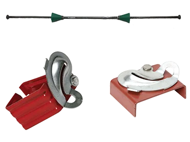 Short End Snap Ties - 100 Pieces