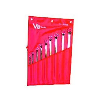 9 Piece 12 Point Zero Offset Extra Long Box Metric Wrench Set