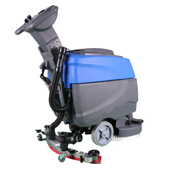 18 Inch Floor Scrubber Machine - Compact Auto Scrubber