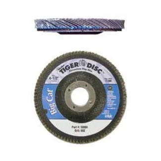4-1/2 in Big Cat Abrasive Flap Disc - Flat Phenolic Backing - 60Z