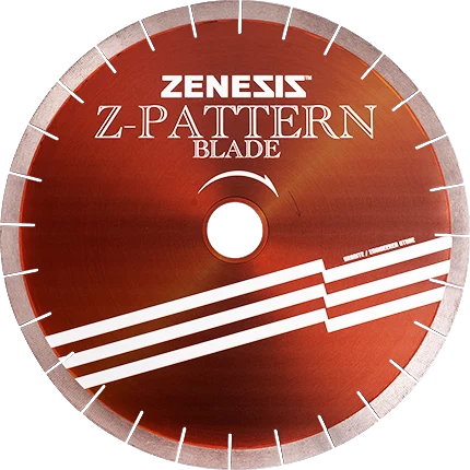 Diamond Vantage 20 x .140 x 60/50mm ZENESIS Z Pattern Bridge Saw Blade