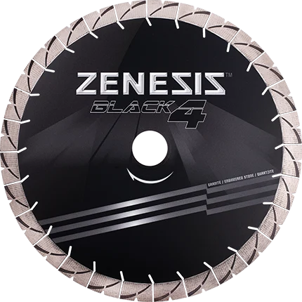 Diamond Vantage 16 x .133 x 60/50mm ZENESIS Black 4 Bridge Saw Blade