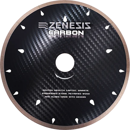 Diamond Vantage 16 x .114 x 60-50mm ZENESIS Carbon Bridge Saw Blade