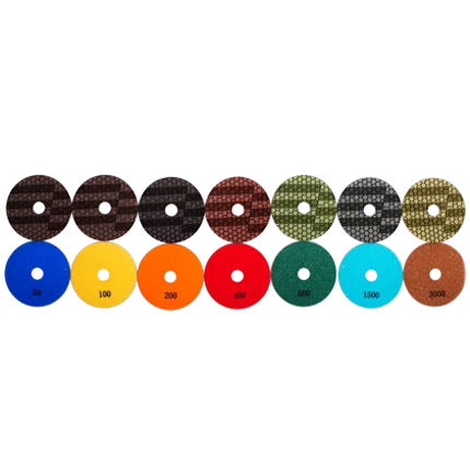 Diamond Vantage 4" ZENESIS Supreme Polishing Pad, 800 Grit