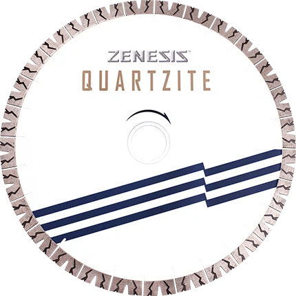 Diamond Vantage 12 x .125 x 60/50mm ZENESIS Quartzite Bridge Saw Blade