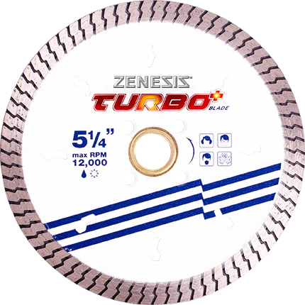 Diamond Vantage 7 x .095 x U/A (DM -5/8") ZENESIS Z-Turbo Blade