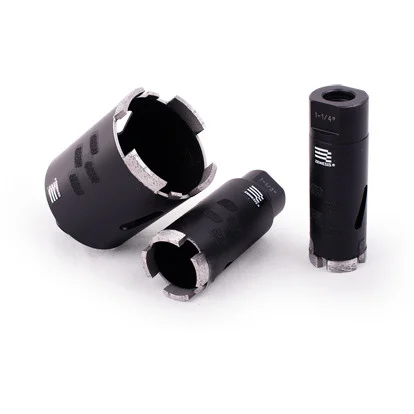 Diamond Vantage 2-1/4" x 5/8-11 inch ZENESIS Black WET/Dry Core Bits