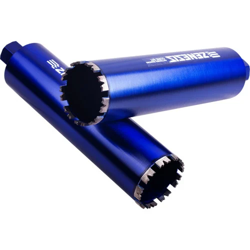 Diamond Vantage 13" X .187" X 1¬-7" Soft Bond ZENESIS V Notch Core Bit, 10mm (blue)
