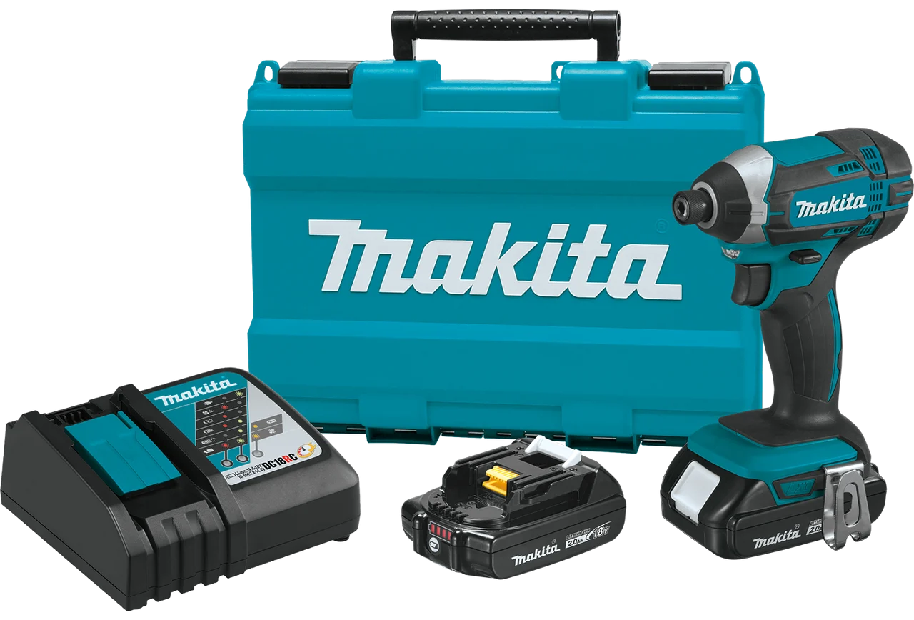 18V Compact Lithium-Ion Cordless Impact Driver Kit, (2.0Ah), XDT11R