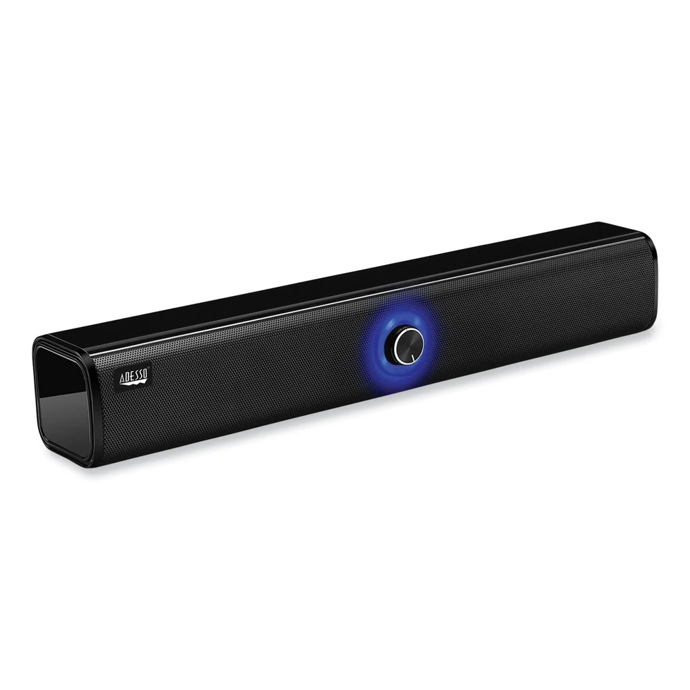 Adesso Xtream S6 20W Wireless Multimedia Soundbar Speaker - Black