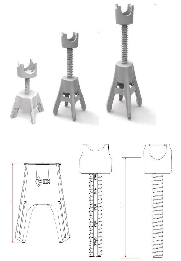 Adjustable Plastic Unichair
