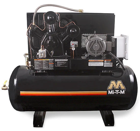 Mi-T-M ADS-46310-120HM Electric Air Compressors, 120-Gallon Two Stage Electric H