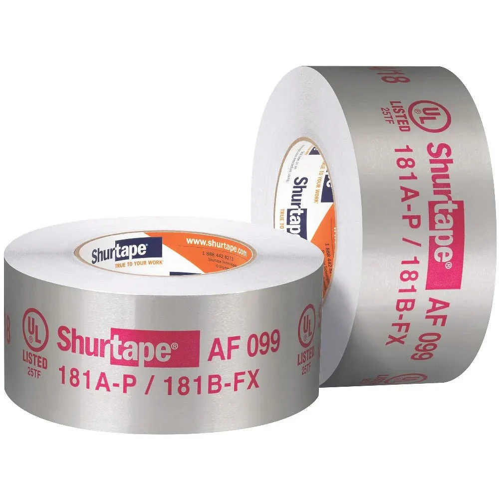 AF 099 Aluminum Foil Tape (UL 181A-P/B-FX ) - Case