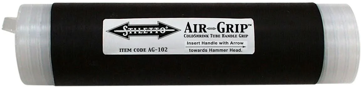 Stiletto 8-in. AirGrip Cold Shrink Handle Wrap Tube