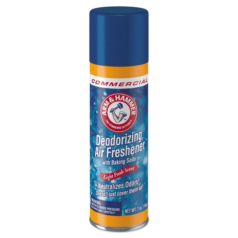 Arm & Hammer 7 oz. Aerosol Spray Baking Soda Air Freshener - Light Fresh Scent