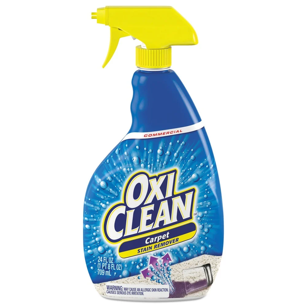 OxiClean 24 oz. Trigger Spray Bottle Carpet Spot and Stain Remover (6/Carton)