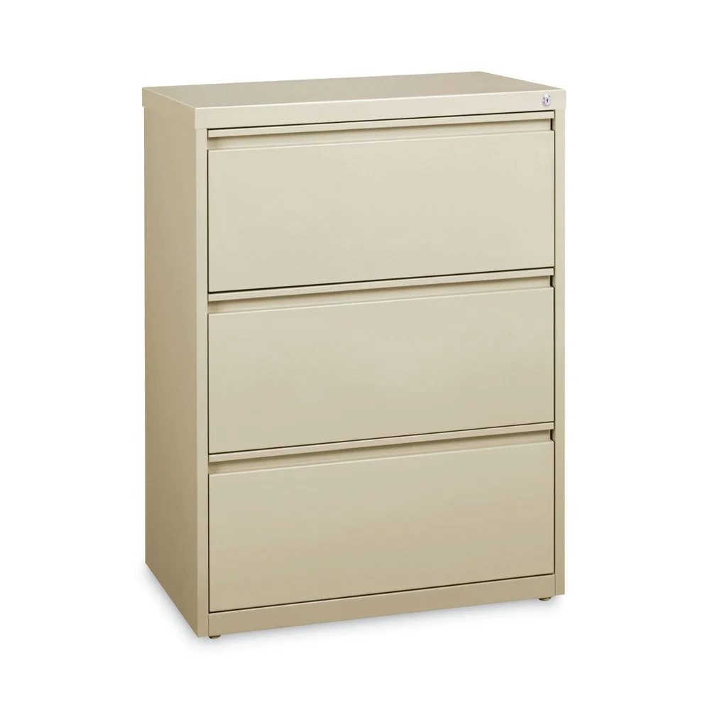 Alera 30 in. x 18.62 in. x 40.25 in. Three Legal/Letter/A4-Size File Drawers Lateral File Cabinet - Putty