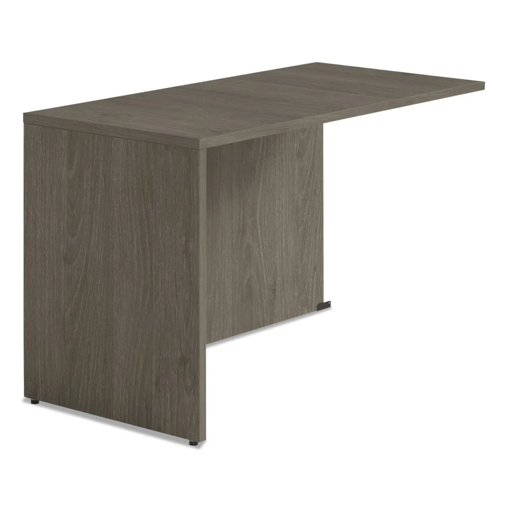 Alera AE1NNN-R2448S TOM 48 in. x 24 in. x 29 in. Seville Series Reversible Return Shell - Walnut