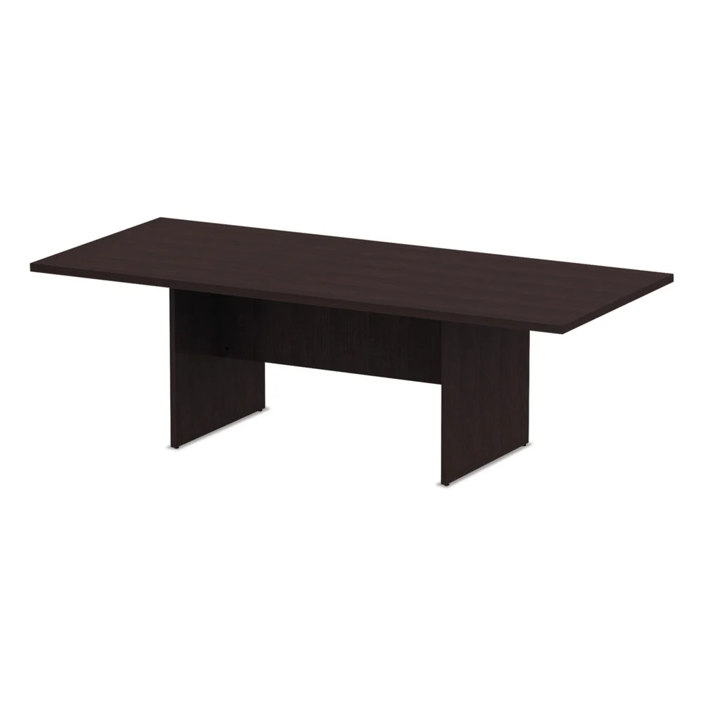 Alera 94.5 in. x 41.38 in. x 29.5 in. Valencia Series Rectangular Conference Table - Espresso