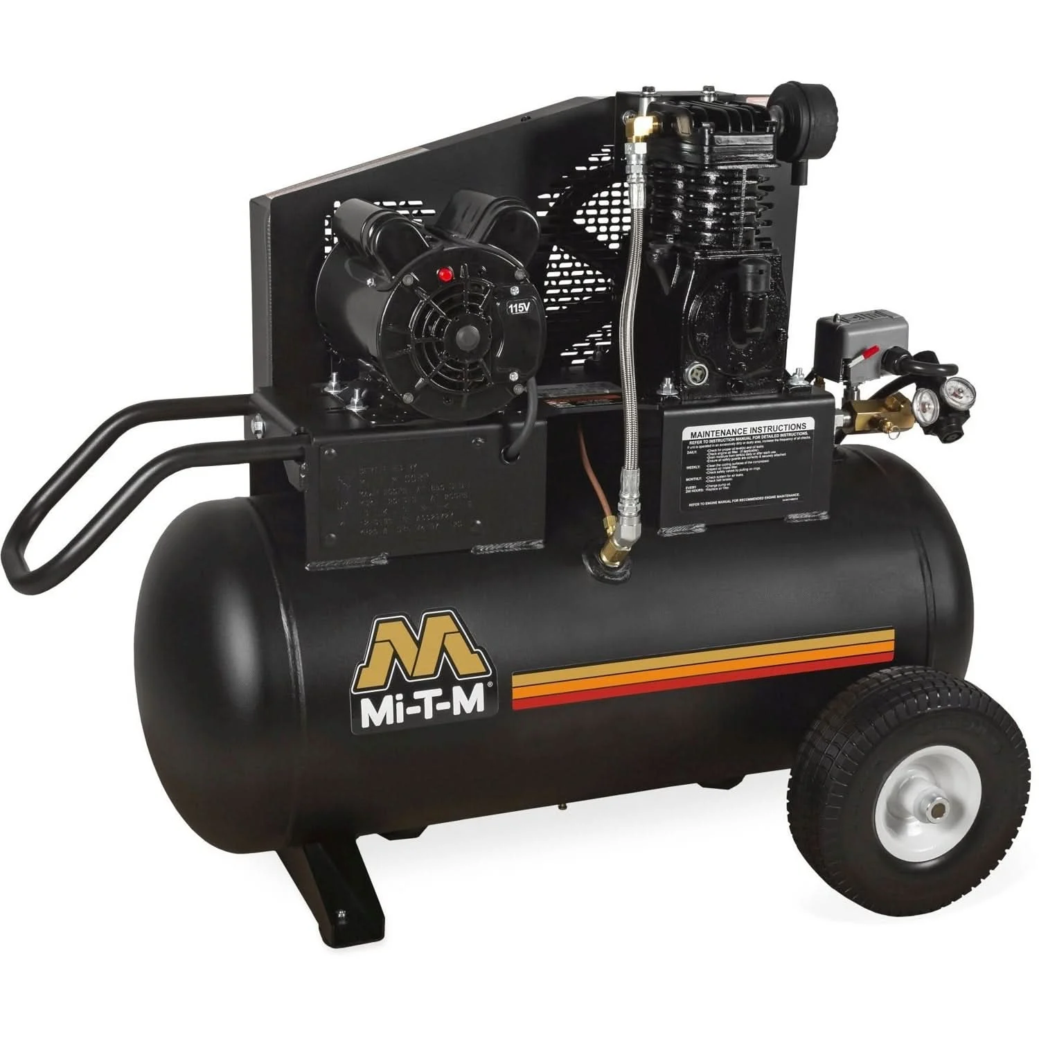 Mi-T-M AM1-PE15-20M 20-Gallon Single Stage Electric Air Compressor