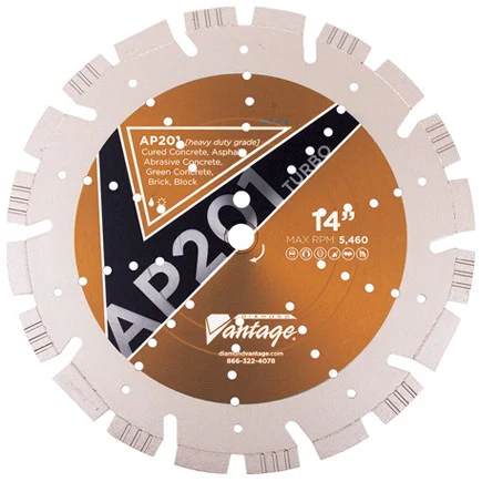 Diamond Vantage AP201 TURBO 18 x .125 x 1 15mm Value Plus All-Purpose Blade (Alt Seg)