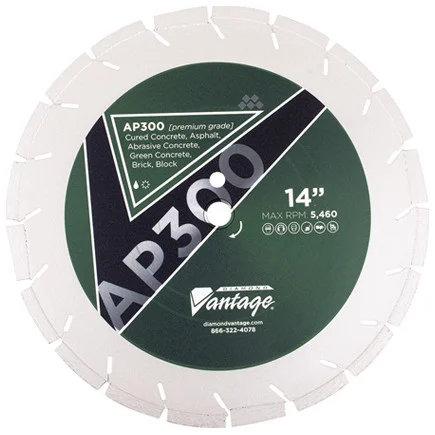 Diamond Vantage AP300 18 x .125 x 1 inch All-Purpose Blade