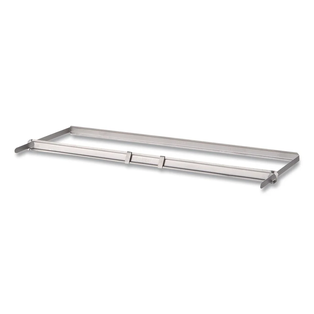 ACCO 3 in. Capacity 8.5 in. Center to Center Premium Two-Prong Paper Fastener Base and Compressor Sets - Silver (50/Box)
