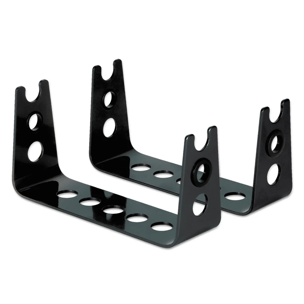 Allsop Metal Art 4.75 in. x 8.75 in. x 2.5 in. Monitor Stand Risers - Black