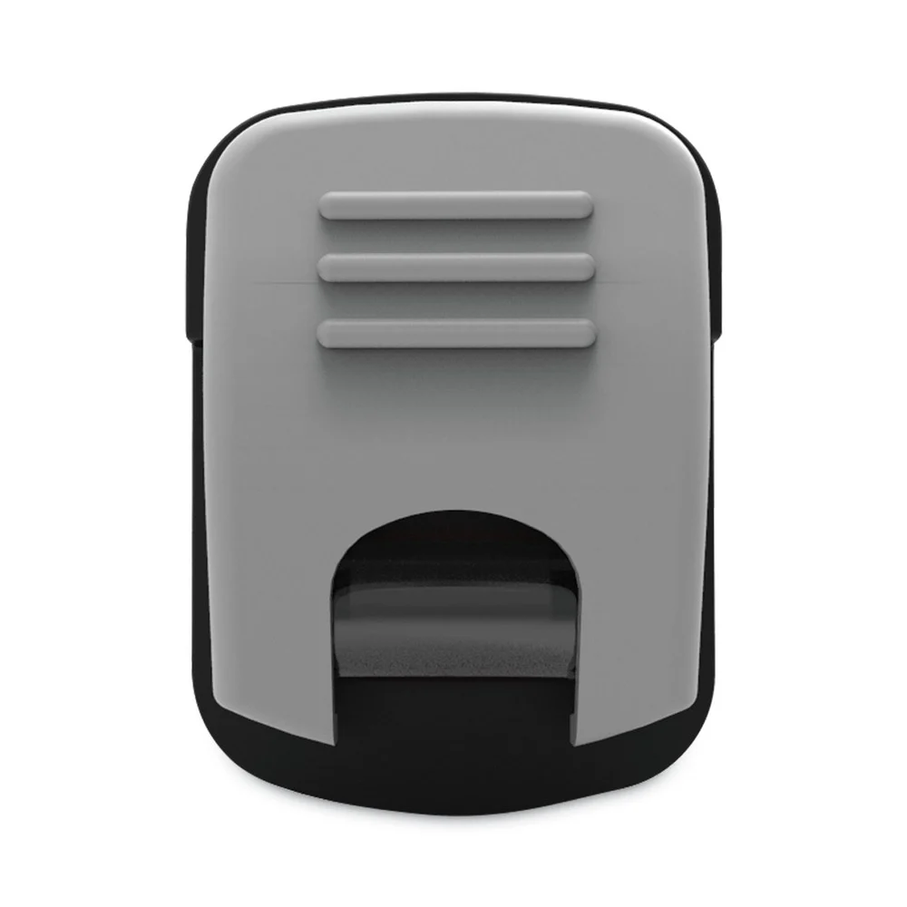 Advantus Grip-A-Clip 0.13 in. Jaw Capacity Magnetic/Adhesive Clips - Gray (10/Box)
