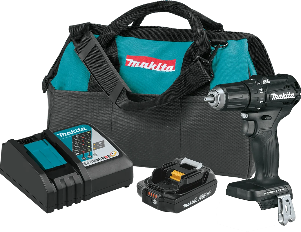 18V LXT? Lithium-Ion Sub-Compact Brushless Cordless 1/2" Driver-Drill Kit (2.0Ah), XFD11R1B